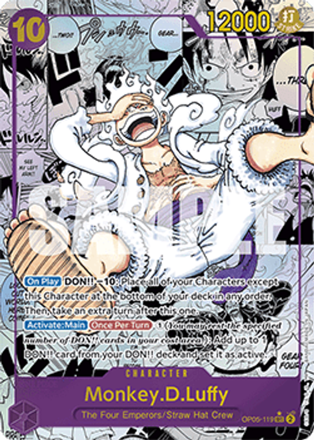 Monkey.D.Luffy (OP05-119) / MANGA PRB