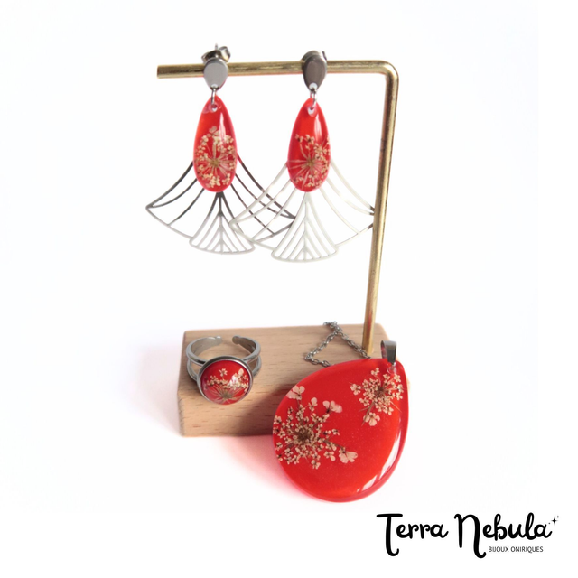 Grande Parure fleurie Passionnée | PA15 | Ombelles