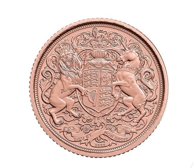 UK Half Sovereign - King Charles III Memorial 2022