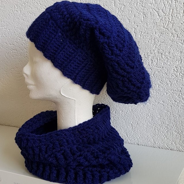 Ensemble Bonnet et Snood soldé