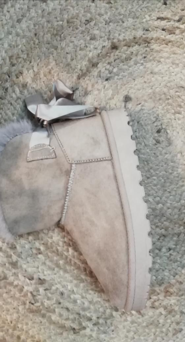 Bottine Daim Fourrée 