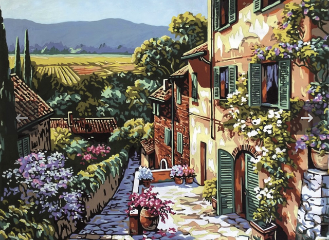 Tuscan Summer Tapestry Cancas by Gobelin