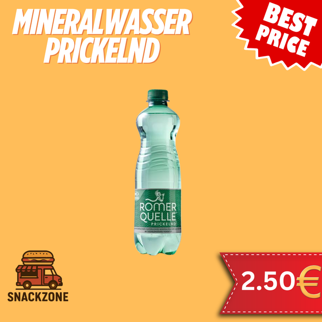 MineralWasser Prickelnd 0,5L