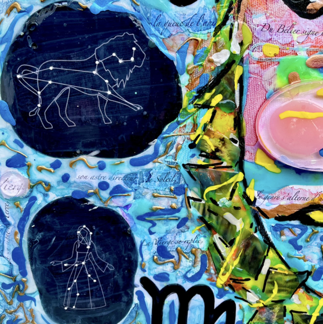 Zodiac - 100x100cm - 2025