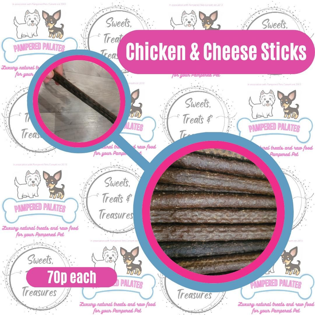 2 x Chicken &amp; Cheese Gourmet Sticks