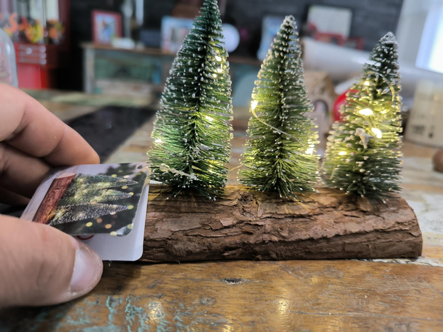 DÉCORATION SAPIN LUMINEUX 