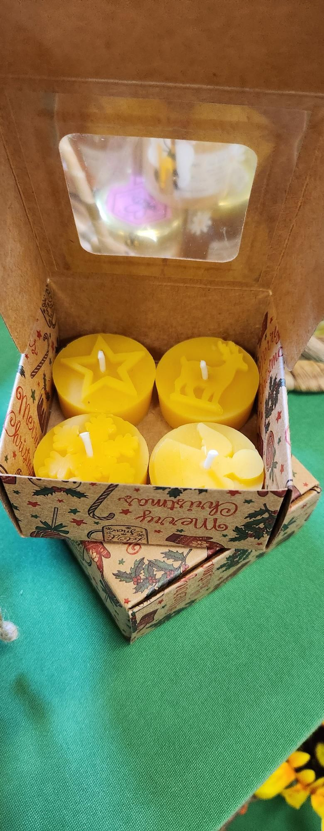 Christmas Tealights ( Pk of 4 )
