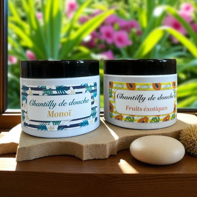 Chantilly de douche