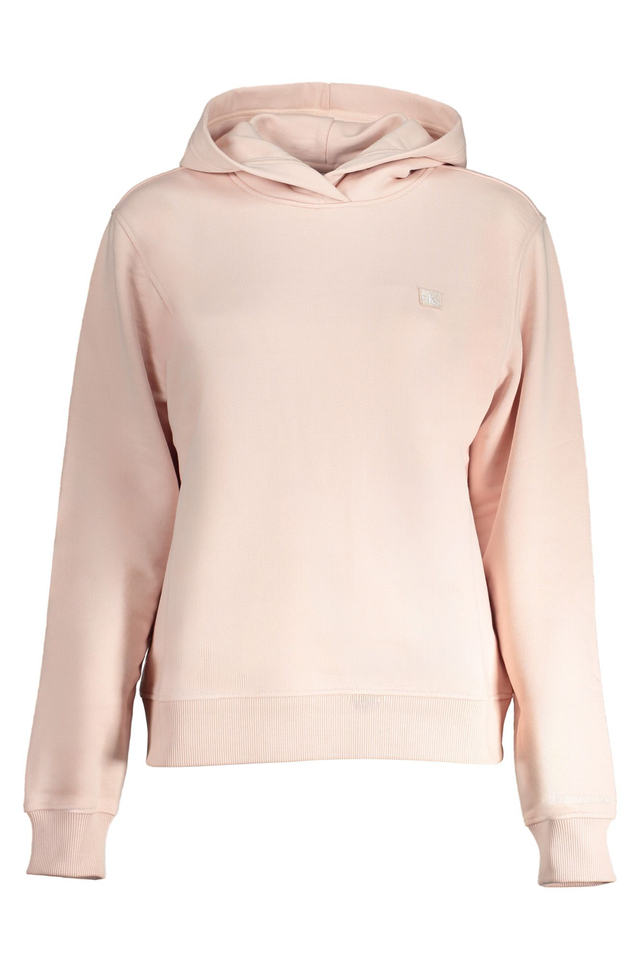 CALVIN KLEIN FELPA SENZA ZIP DONNA ROSA