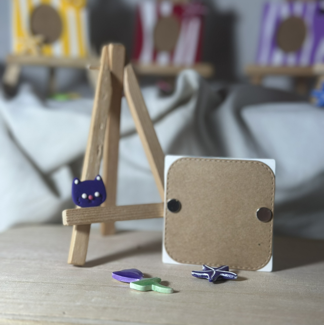 Cadre photo identité avec magnet interchangeable