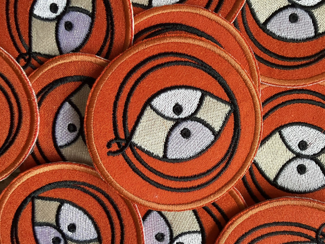 Patch brodé inspiré de Kenny