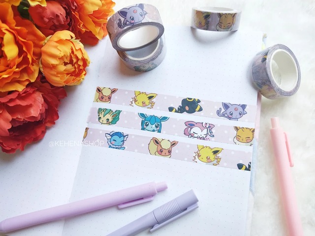 Eeveelutions Washi Tape
