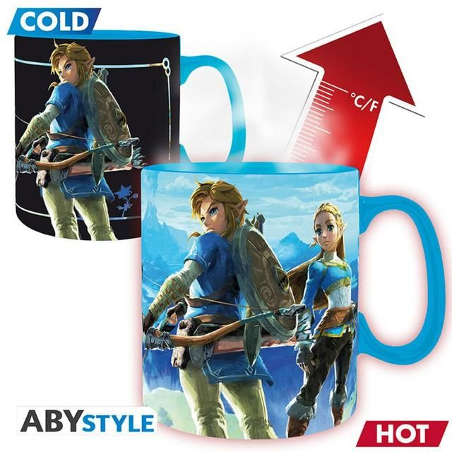 The Legend of Zelda: Breath The Wild Heat Change Mug 460ml