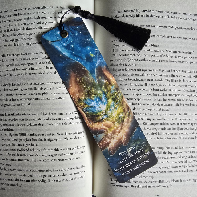 Romantasy Bookmark (Magical Cupped Hands)