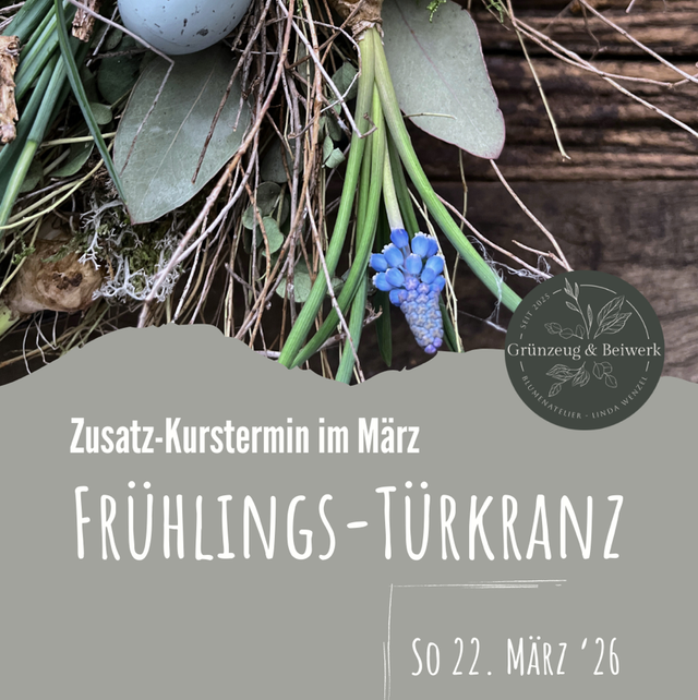 Floristikkurs Frühlings-Türkranz 22.03.26