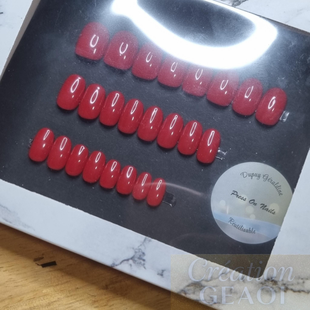 Red katerina little Oval S créer sur commande délai de 7jours ouvrable