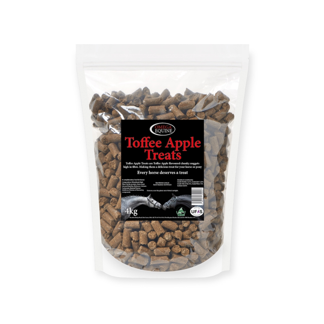 Omega Equine Toffee Apple Treats 4kg