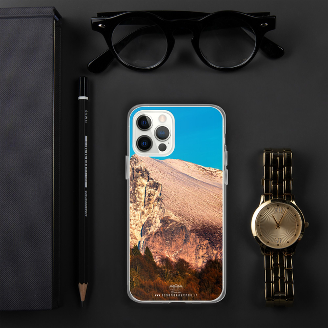 Cover iPhone in silicone mountain landscape peace