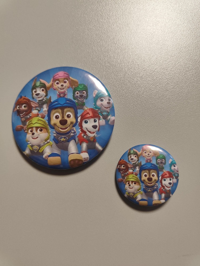 Paw Patrol Button