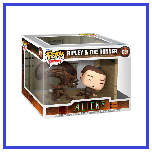 POP figure Moment Alien 3 Ripley & The Runner #1767