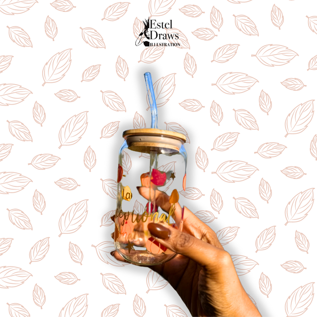 I am exceptional Tumbler en verre 500ml