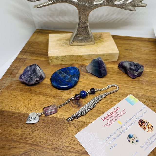 📖📚Marque page Fluorine et Lapis Lazuli