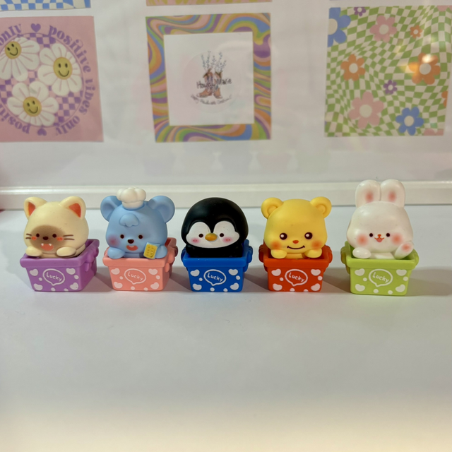 Kawaii Cute Animal figures for display or crafting 