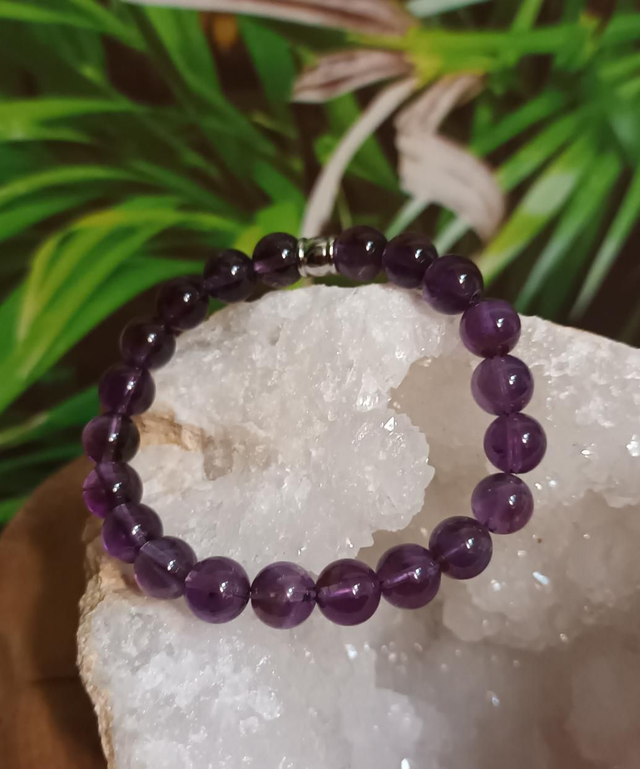 Bracelet en améthyste