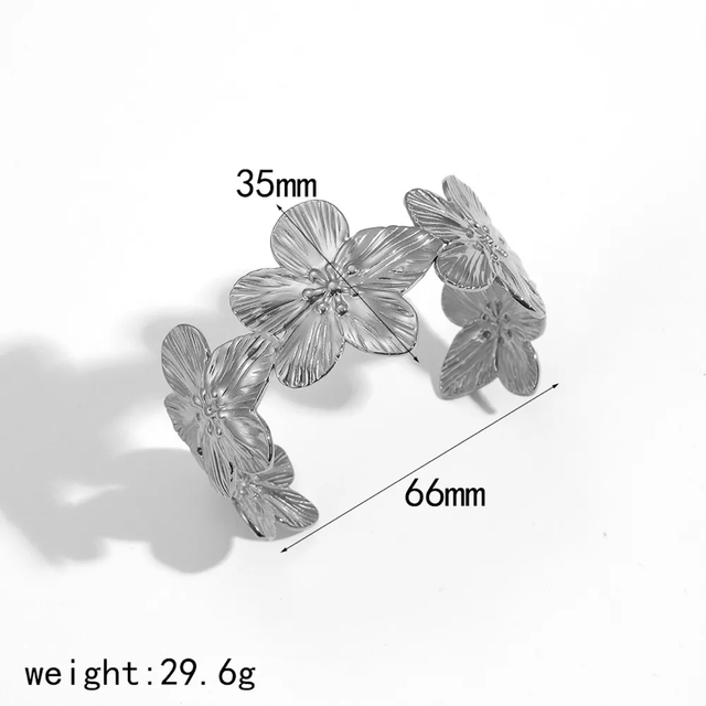 Floréa couleur argenté 