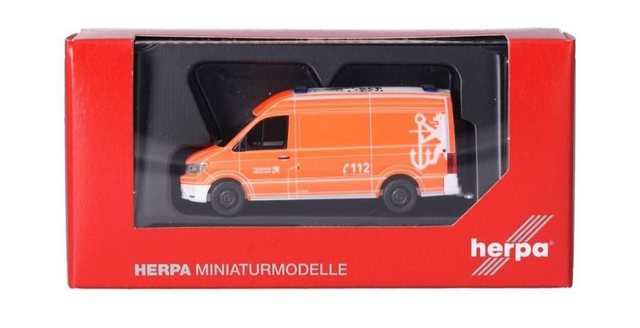 Herpa 098298e Feuerwehr Düsseldorf MAN TGE Kasten Hochdach