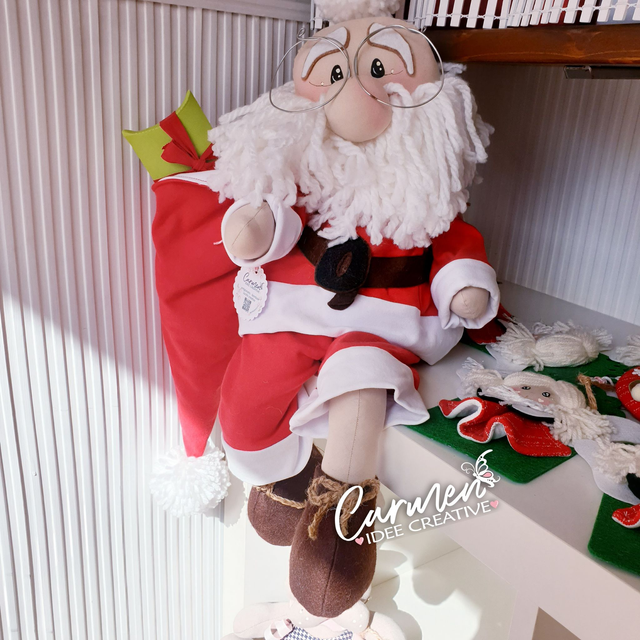 Babbo Natale pacchi nel cappello