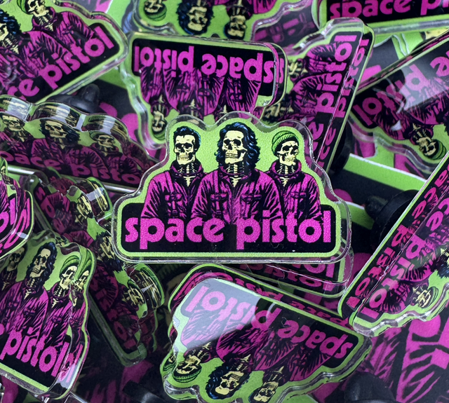 'Triad' Acrylic Pin Badge 