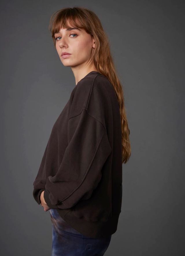 Chocolate Organic Cotton Sweatshirt