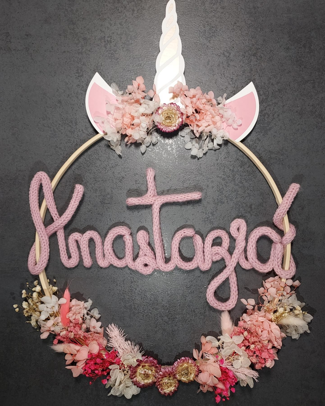 Attrape-rêve personnalisable licorne 🦄