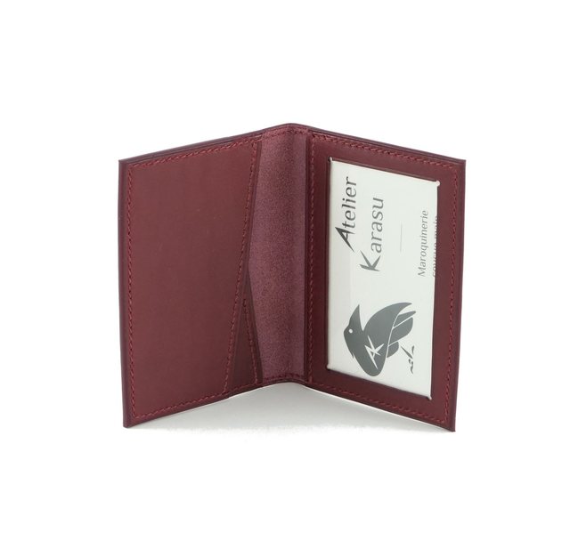 Porte-Cartes MADO Bordeaux Clair