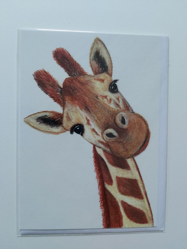 Giraffe Giclee Print