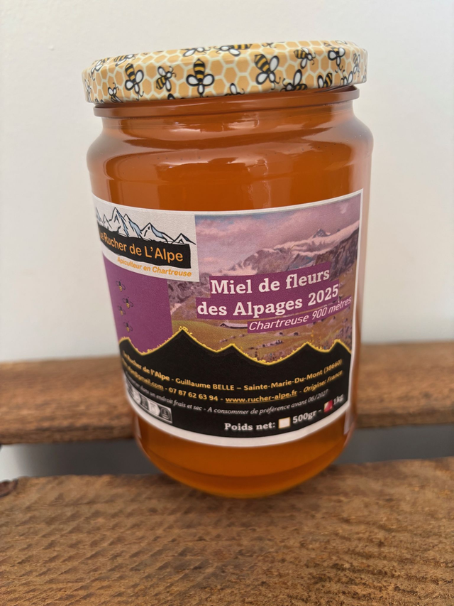 Miel d'alpage Chartreuse été 2025