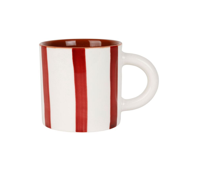 Tasse café ALARIA bordeaux+terracotta
