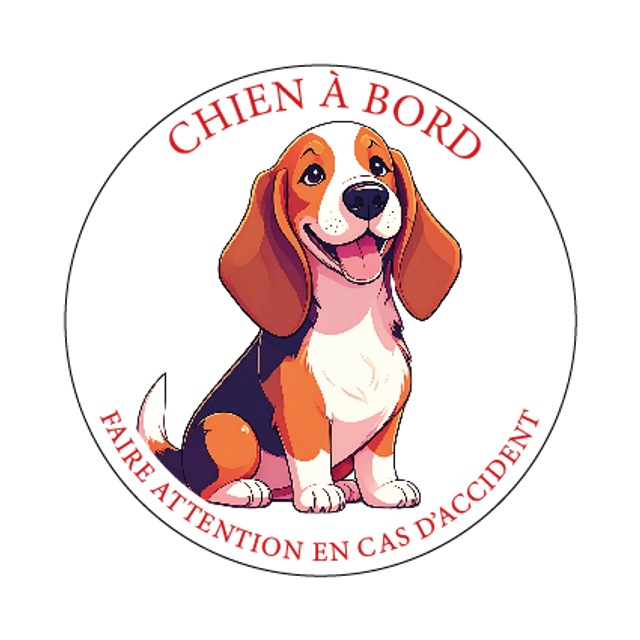 Sticker Basset Hound
