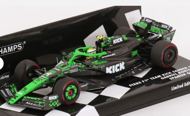 Sauber C45 G. Bortoleto GP Spanien 2025 Minichamps 1:43 Formel 1