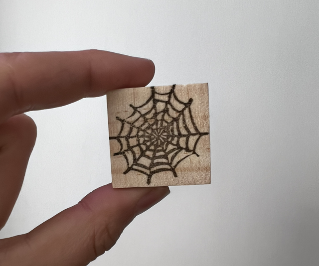 Tampon toile (Jour 26 - Stamp-Tober 2025)