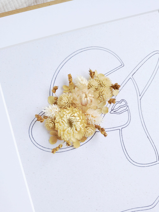 Cadre fleuri - DANA Naturel