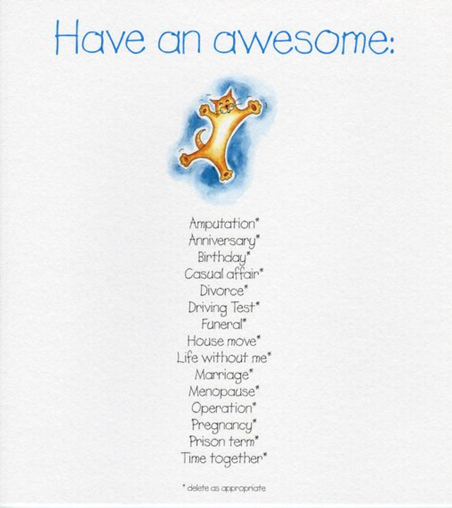 Have An Awesome - Multipurpose Greeting Card