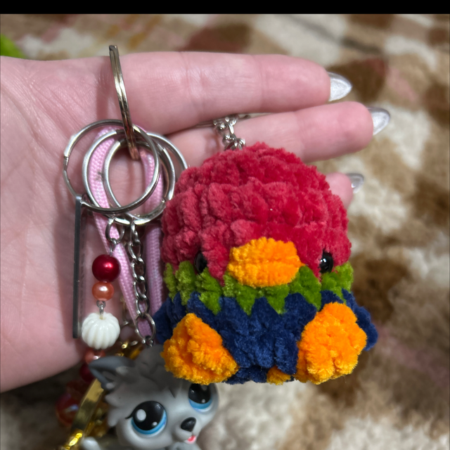 Porte-clés Perroquet