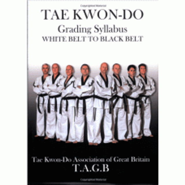 TAGB White - Black Tag &amp; Black Belt Sylabus Book
