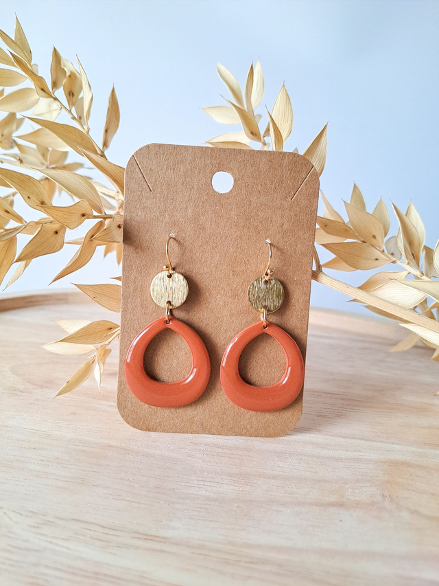 Boucles d'oreilles BILLIE personnalisables