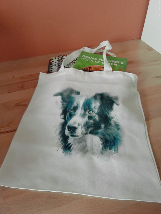 Sac - Tote bag Border collie