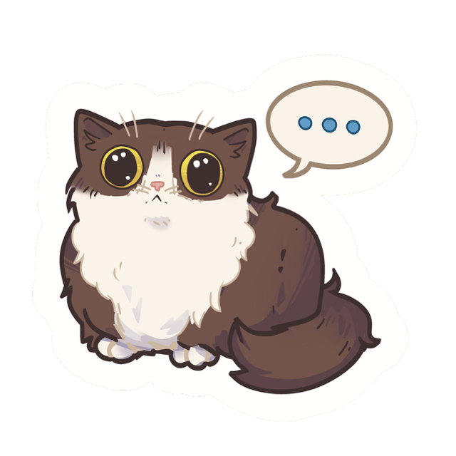 Dot dot dot sticker