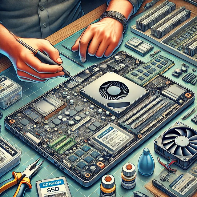 Upgrade e Manutenzione Annuale  Notebook 