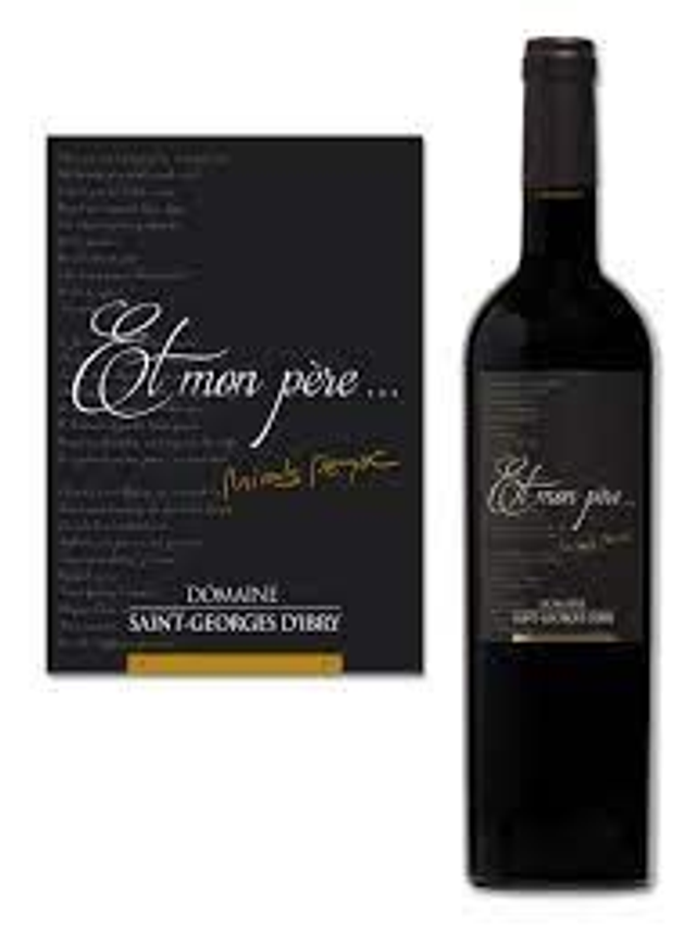 Et mon père - Rouge -  2021 - IJP Côtes de Thongue